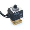 3-Way Electric Solenoid Valve Flat Base - 1/8" BSP Conical Outlet barbed outlet - 230V PARKER - YB09 VE128IR