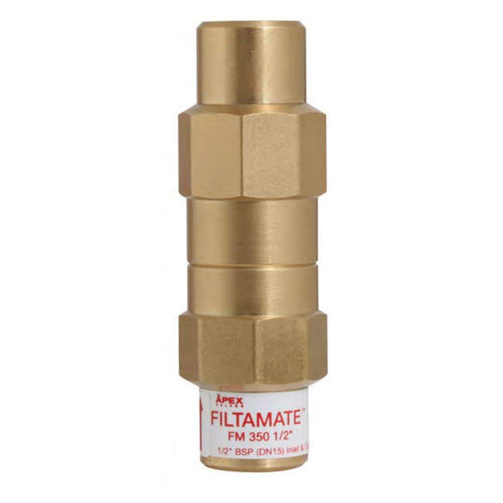 FILTAMATE 350kPa Pressure Limiting Valve 1/2" BSP in/out BRASS FM