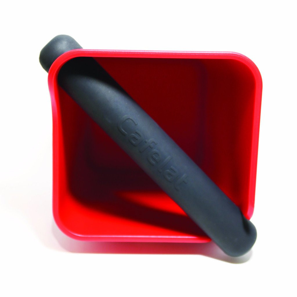 CAFELAT HOME KNOCKBOX RED Coffee Waste Knock Box ESPRESSO MACHINE