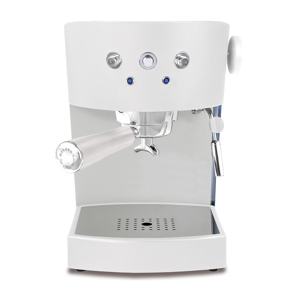 ASCASO BASIC Espresso Coffee Machine V3 WHITE ESPRESSO