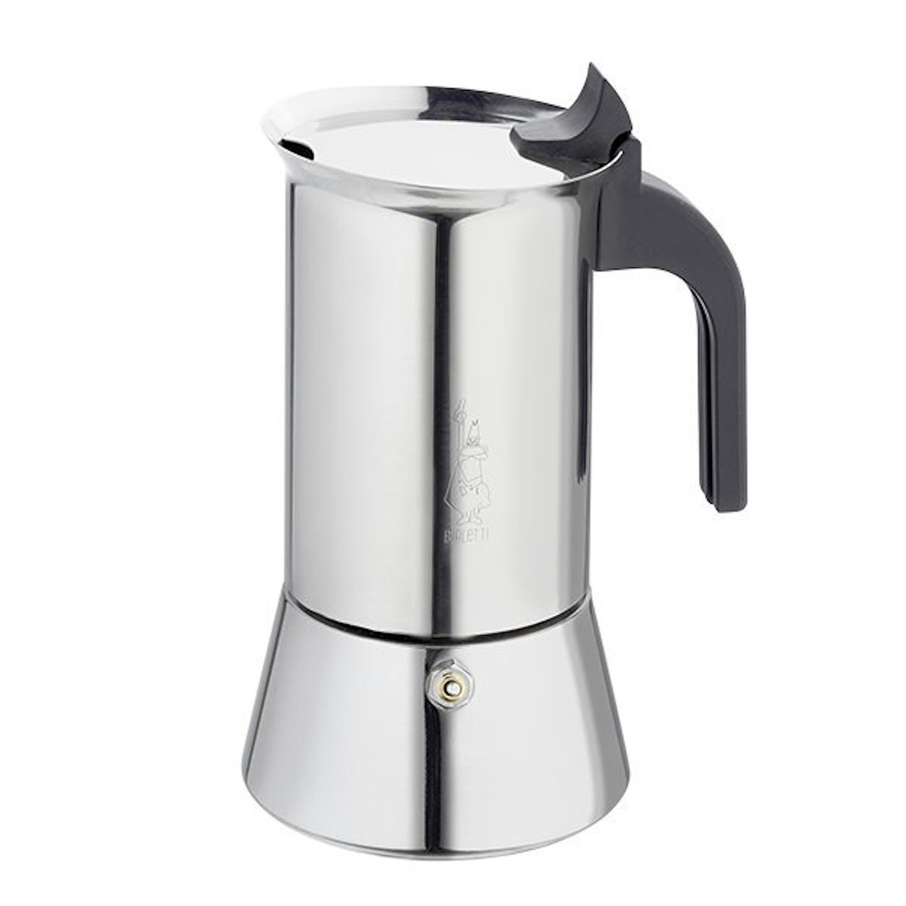 Bialetti New Venus Induction, Stovetop Coffee Maker, 18/10 Steel, 6-Cup  Espresso, suitable for all types of hobs 