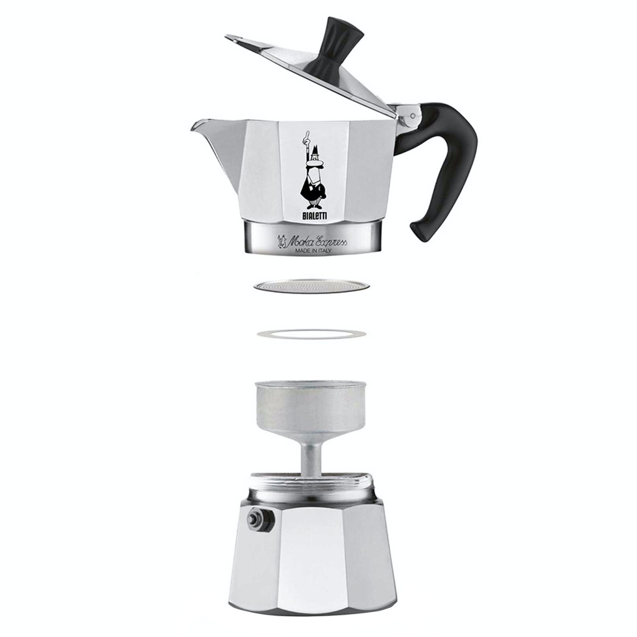 BIALETTI MOKA EXPRESS - 1 Cup - Stovetop Espresso Coffee Maker ...