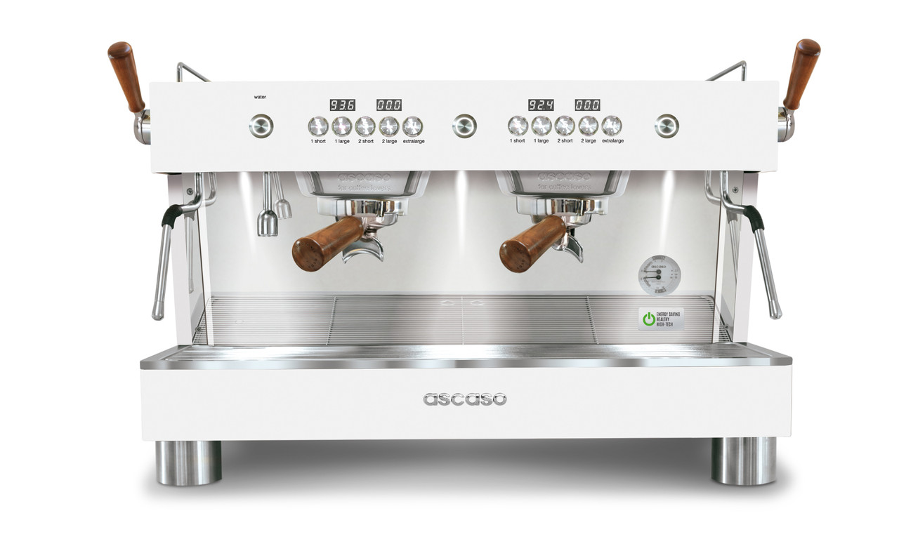 ASCASO BARISTA T PLUS 2Group Multiboiler PID 8litre 3500w 20A White