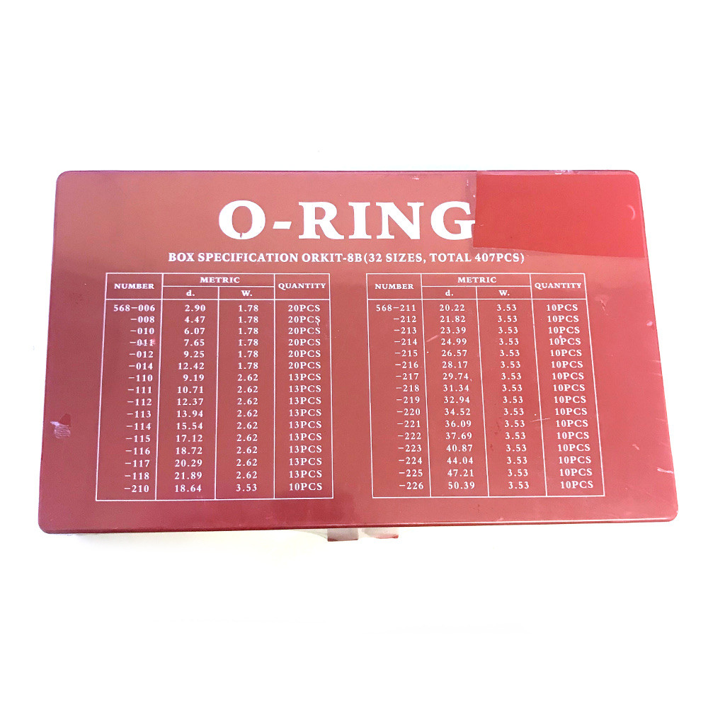 ORing Kit Imperial SILICONE 34 Sizes 407 Pieces ESPRESSO