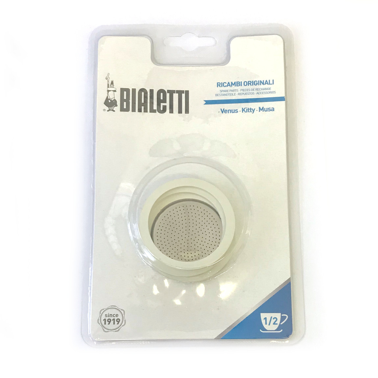BIALETTI Stovetop Espresso Moka Pot Spare parts 1 CUP and 2 CUP