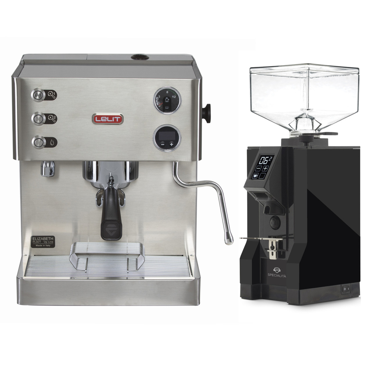 LELIT PL92T ELIZABETH Double Boiler PID Espresso Coffee Machine