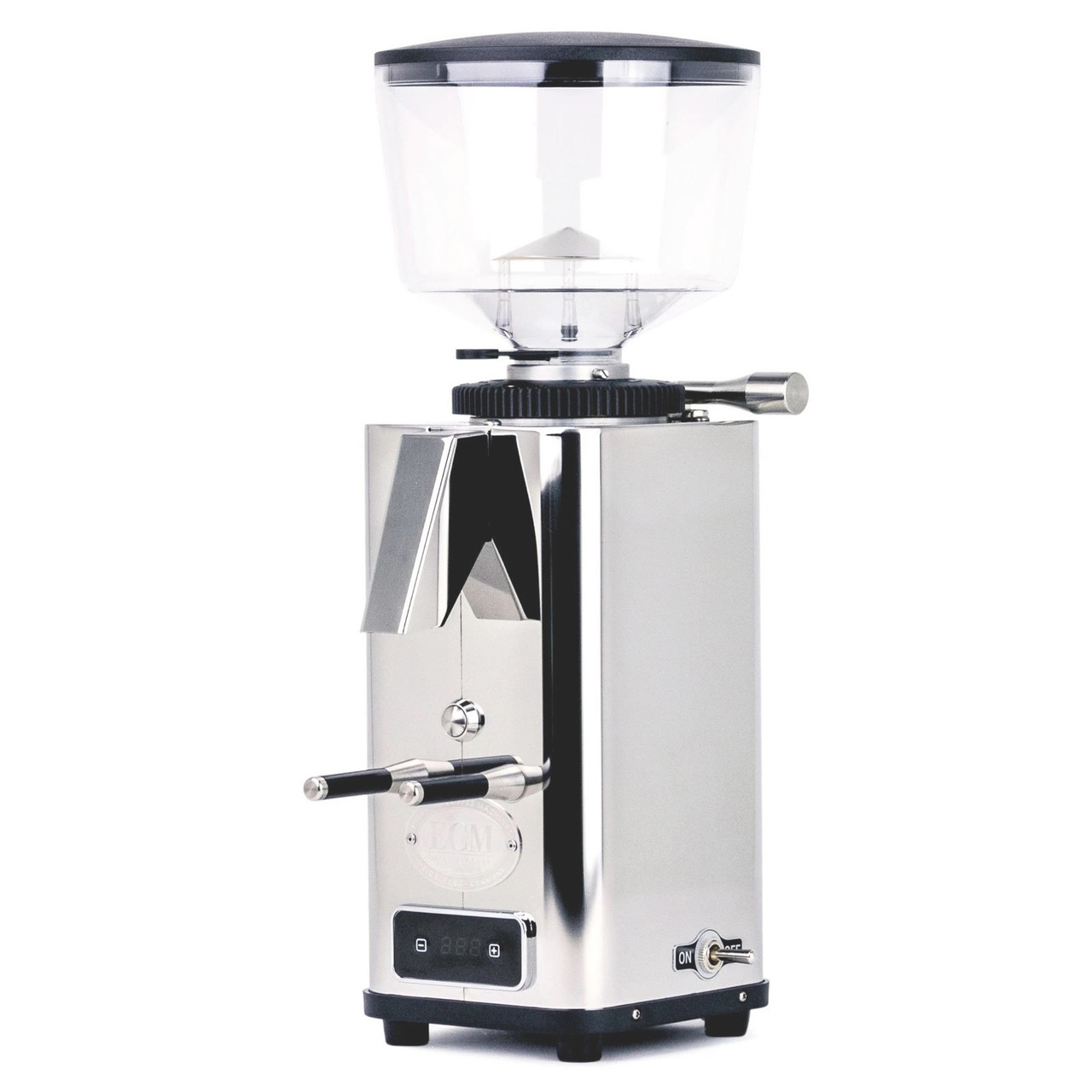 ECM S-AUTOMATIK 64mm Flat Burr Doser-less Coffee Grinder - STAINLESS STEEL