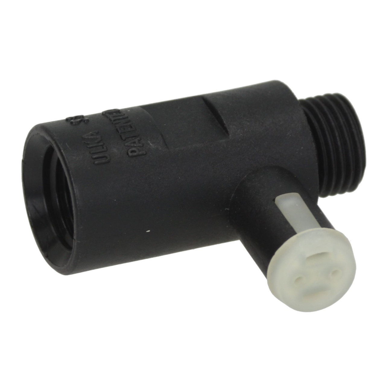 Pump Priming valve S3 plastic 1/8 " BSPM 1/8 " BSPF 7mm vent