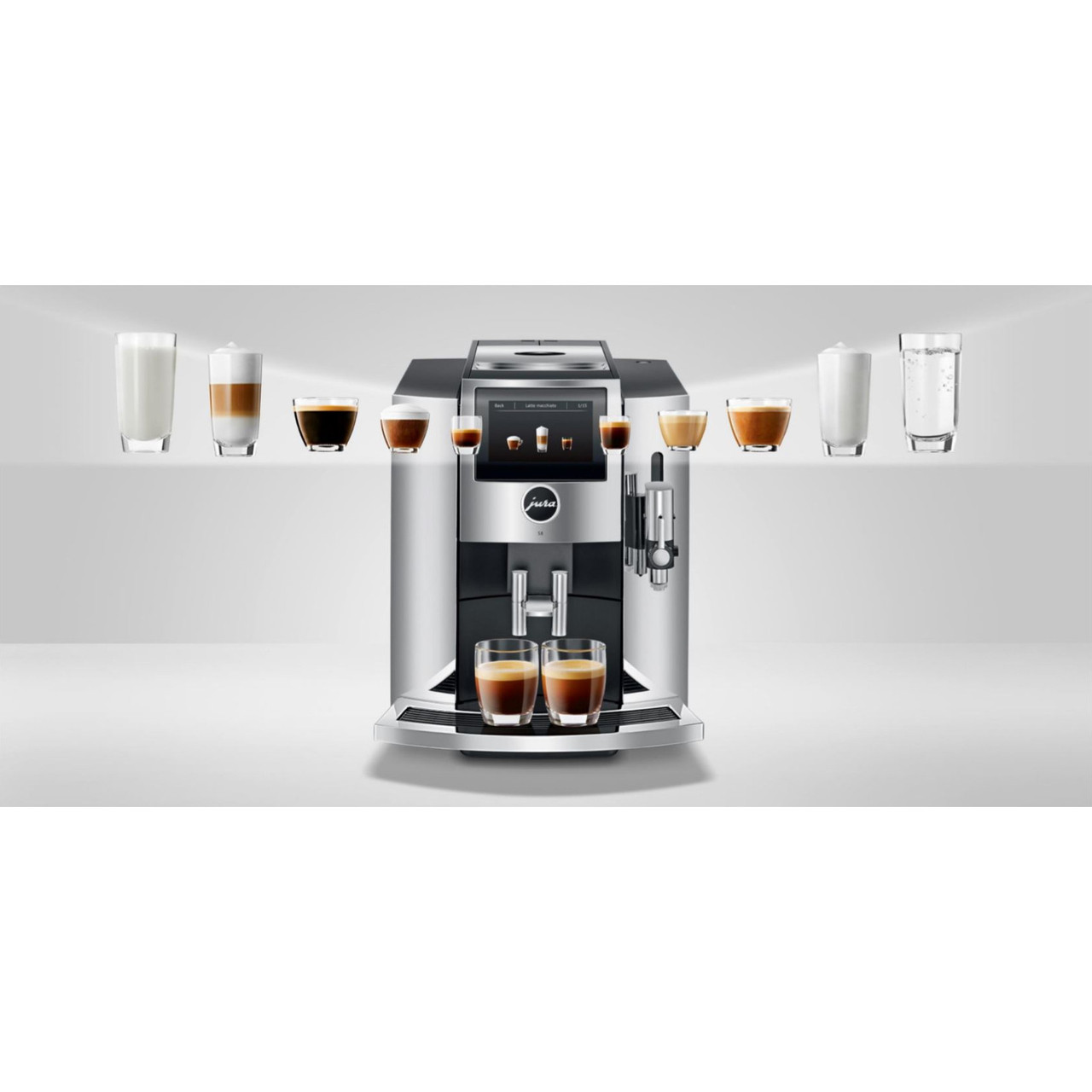 JURA S8 Automatic Espresso Coffee Machine NEW CHROME 15443