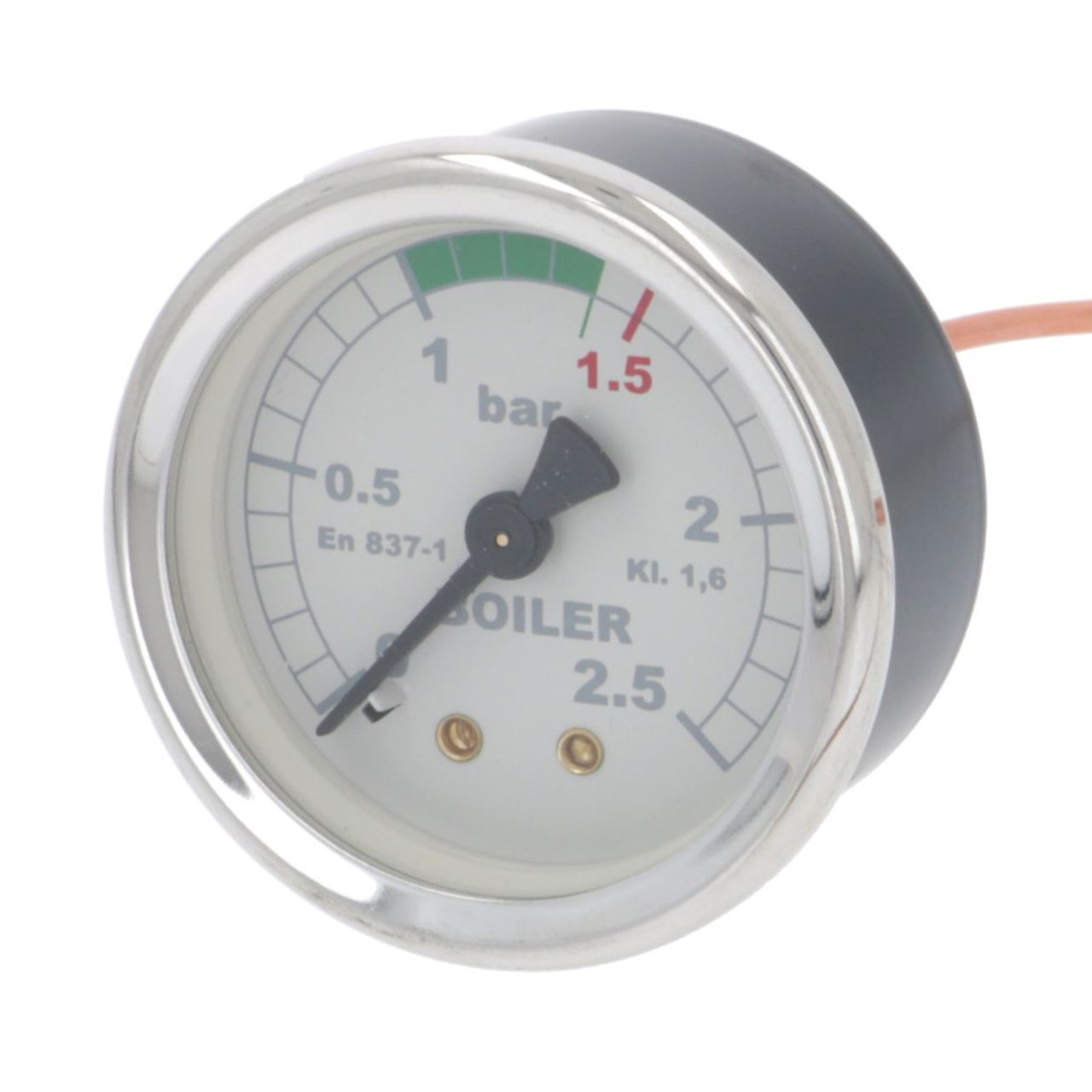 Boiler Pressure Gauge / Manometer Beige Face 2.5 BAR OD 57.5mm