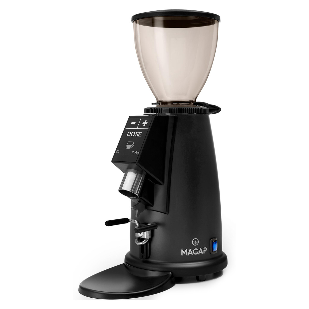 MACAP M2E DOMUS 50mm Flat Burr Doserless Coffee Grinder BLACK