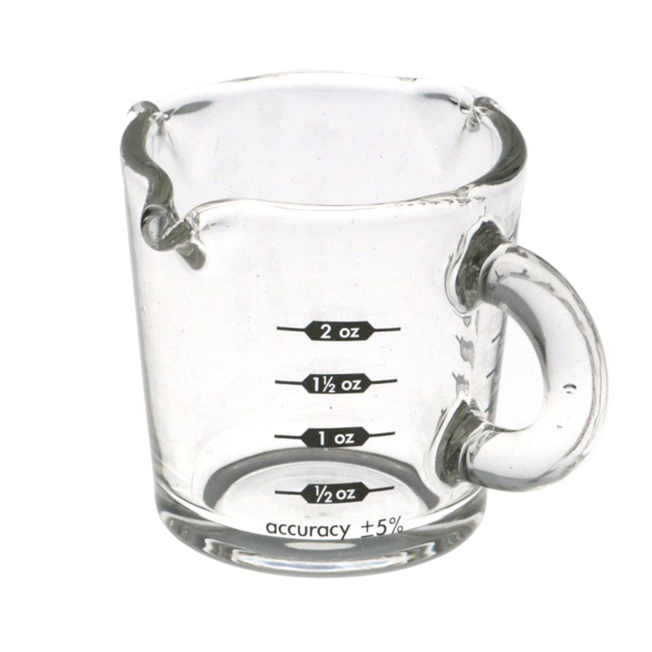 Espresso Shot Glass 10/20/30/40/50/60/70 mL 0.5/1/1.5/2 oz 3x