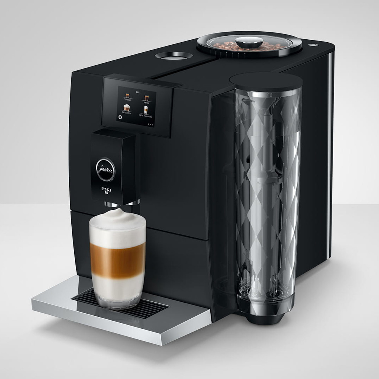 JURA ENA 8 Automatic Espresso Coffee Machine METROPOLITAN BLACK ESPRESSO MACHINE COMPANY