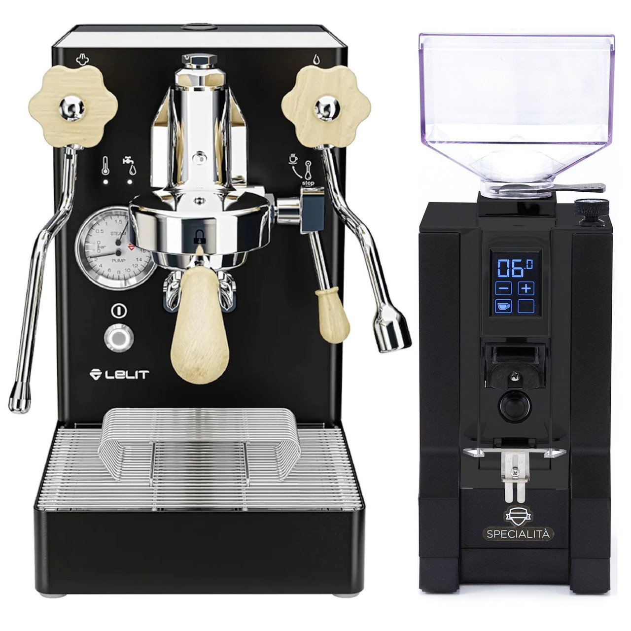 LELIT PL62X MARA X L58E Espresso Coffee Machine V2 BLACK