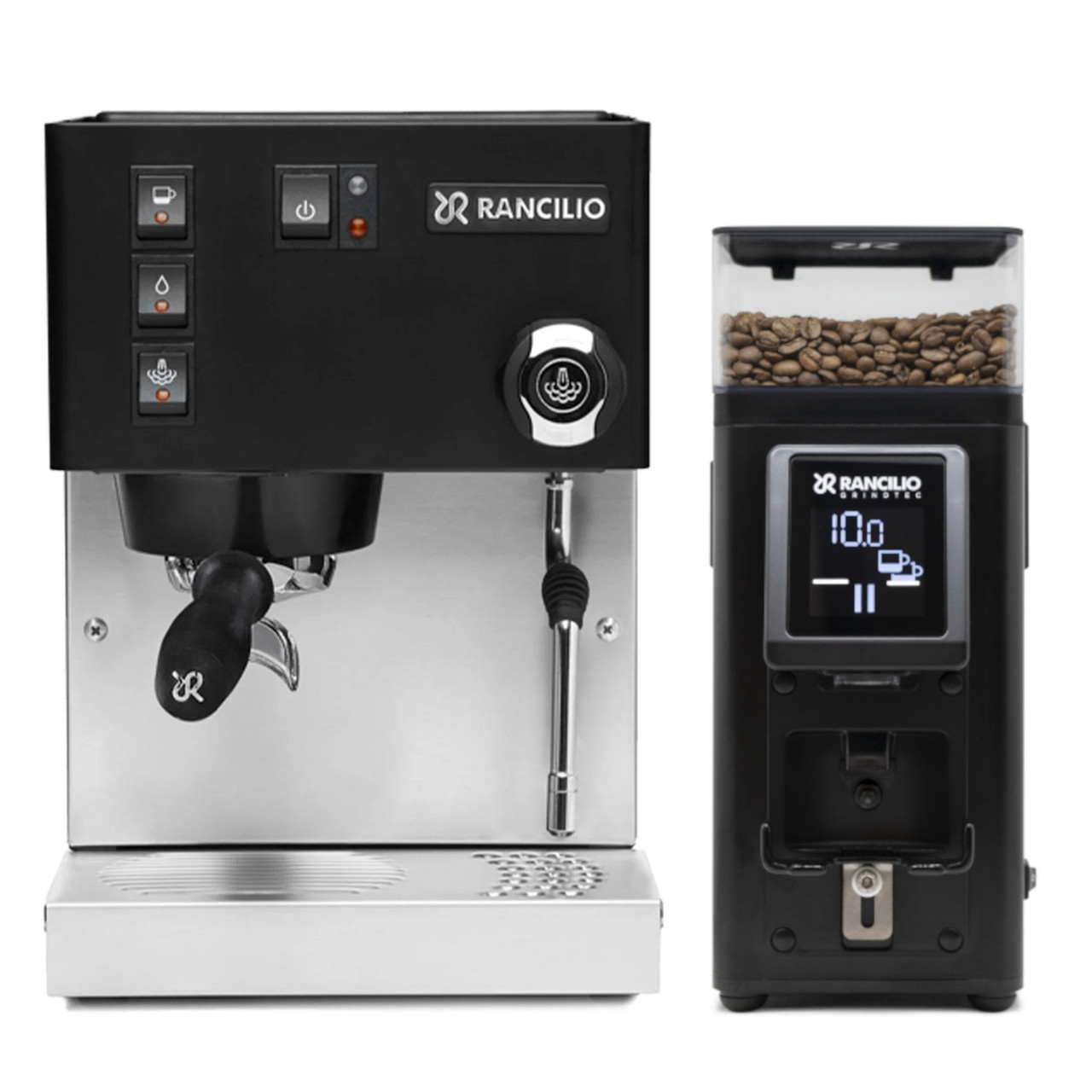 RANCILIO SILVIA M Single Boiler Espresso Coffee Machine BLACK