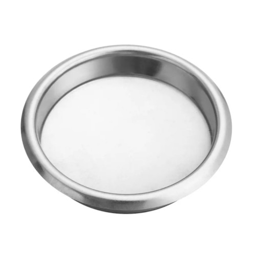 Blank commercial coffee filter basket - 58mm - 70mm x 17mm - Backflush cleaning basket