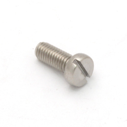 Bolt / Screw M5 x 12mm - Cylinder Head - Flat / Slot Drive - STAINLESS STEEL