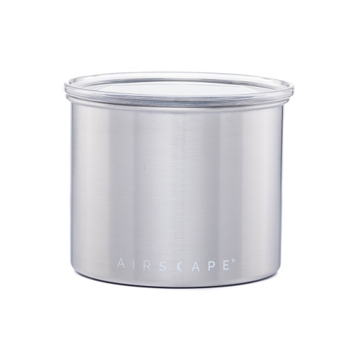 AIRSCAPE Coffee and Food Storage Container 4" - STAINLESS STEEL - 250g - 850 mL - AS0104