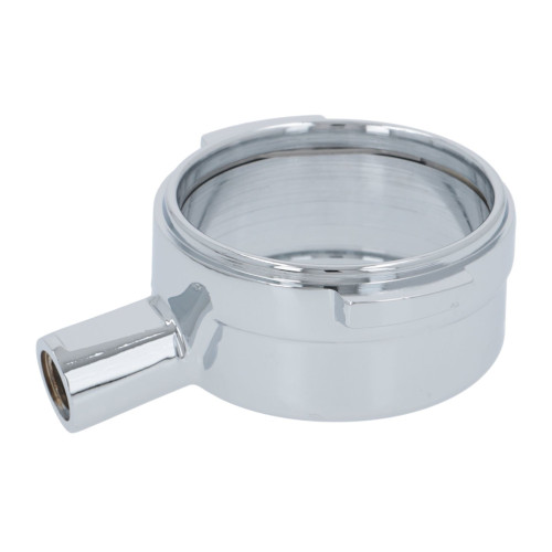 Filter-Holder Body Bottomless 58mm - Angled Handle - 6.6mm Lugs - MARZOCCO