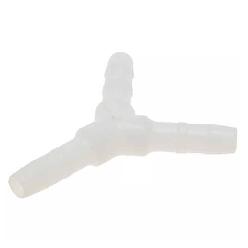 Plastic Connector for Tube or Pipe - 3 Way - Y Shaped - 6mm Barbed