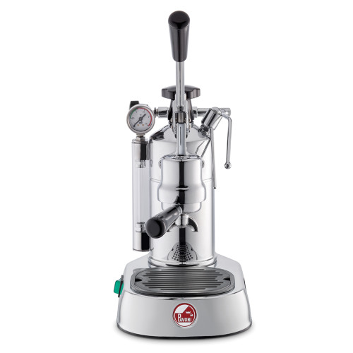 La Pavoni Professional Lusso 1.6L Lever Espresso Coffee Machine - BLACK Handles - PLQ