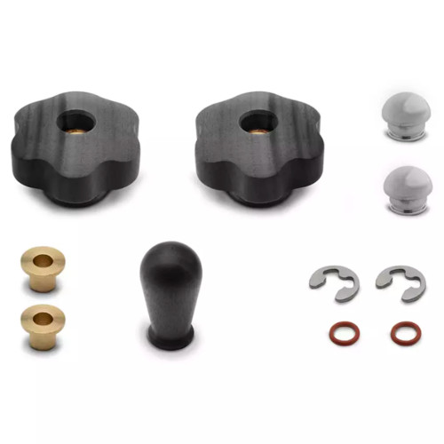 LELIT BLACK WOOD Handle Kit - MARA X L58E Espresso Coffee Machines - GENUINE - LELIT PLA2202