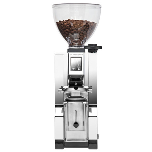 Eureka Mignon Libra 65mm All Purpose Flat Burr Coffee Grinder - CHROME
