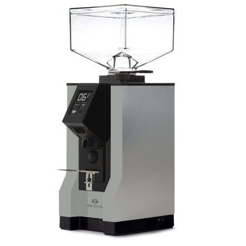 Eureka Mignon Specialita' 55mm Flat Burr Coffee Grinder - METALLIC GREY - OPEN BOX