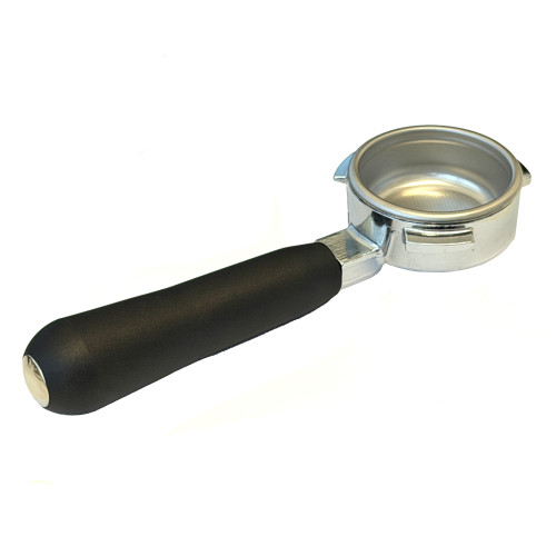 Filter Holder Bottomless 58mm - CARIMALI Brewing group - BLACK HANDLE - 703815/N
