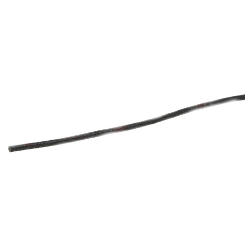 High Temperature Cable - 400 Degrees C - Nickel - 1.5 mm Black (per metre)
