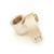 Filter-holder outlet - Double Covered - Short neck - 3/8" BSPF