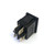 Green Illuminated DPST Switch "Steam" - 21x15 mm - 16A 250V - PAVONI 0P12001044