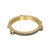 Threaded boiler locking ring - OD 95.5mm - ID 78mm - BRASS - PAVONI 31104704