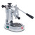 La Pavoni Professional Lusso 1.6L Lever Espresso Coffee Machine - BLACK Handles - PLQ