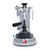 La Pavoni Professional Lusso 1.6L Lever Espresso Coffee Machine - BLACK Handles - PLQ