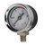 Boiler Pressure Gauge / Manometer - White Face - Chrome - OD 44mm 1/8" BSPM Connection - PAVONI - 1245015