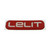 LELIT Adhesive Badge / Sticker - RED - MX129