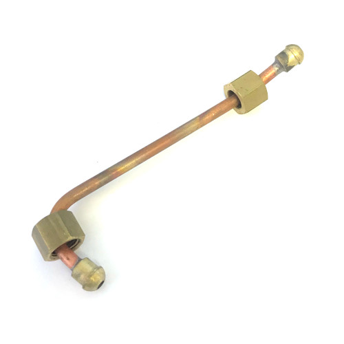 Water Tap to Boiler Pipe Tube Copper with brass 1/4" BSP Fittings