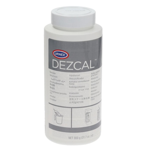 URNEX DEZCAL Descaler / Descaling Powder 900g ESPRESSO MACHINE COMPANY
