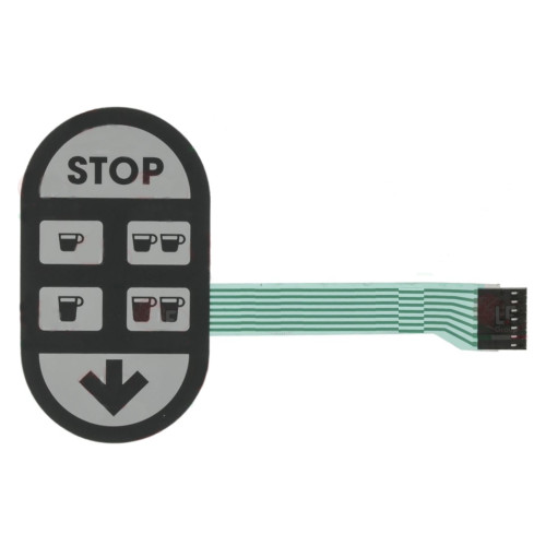 Pushbutton panel / touchpad 6 Button FAEMA 3761131514 ESPRESSO