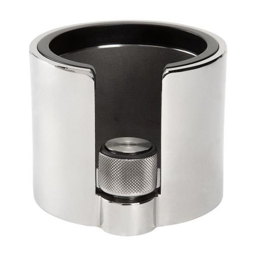 ECM Coffee Tamping Station Adjustable Height POLISHED STAINLESS