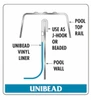 18' x 52" Rd Waterfall Tile UniBead Above Ground Pool Liner
