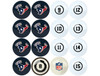 626-1034, Houston, Texans, NFL,  Billiard, Pool,  Balls, Numbered, with Numbers, FREE SHIPPING