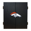 624-1003, Denver Broncos, Fan's Choice, Dartboard, Cabinet, Darts, Flights, Set, FREE SHIPPING, Imperial, 720801912738
