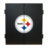 624-1004, Pittsburgh, Steelers, Fan's Choice, Dartboard, Cabinet, Darts, Flights, Set, FREE SHIPPING, Imperial, 720801912745