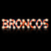 720801561035, 546-1003, Denver, Broncos, Den, NFL,  4', Lighted, Recycled, Metal, Sign, FREE SHIPPING, Imperial