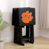 86-3043, Clemson, Tigers, TV, Snack, Tray, Set, NCAA, FREE SHIPPING