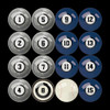 626-2005, Chicago, Chi,  Cubs, Billiard, Balls, with, Numbers, Mlb, Imperial, 720801961910