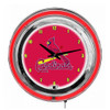 St Louis Cardinals 14" Neon Clock