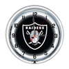 Las Vegas Raiders 18" Neon Clock